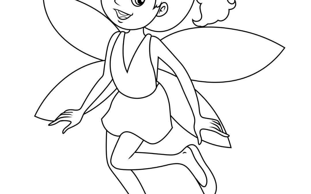 Fairy Princess Coloring Page