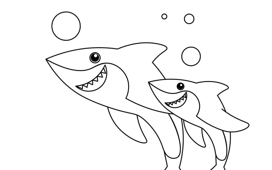 Parent and Baby Shark