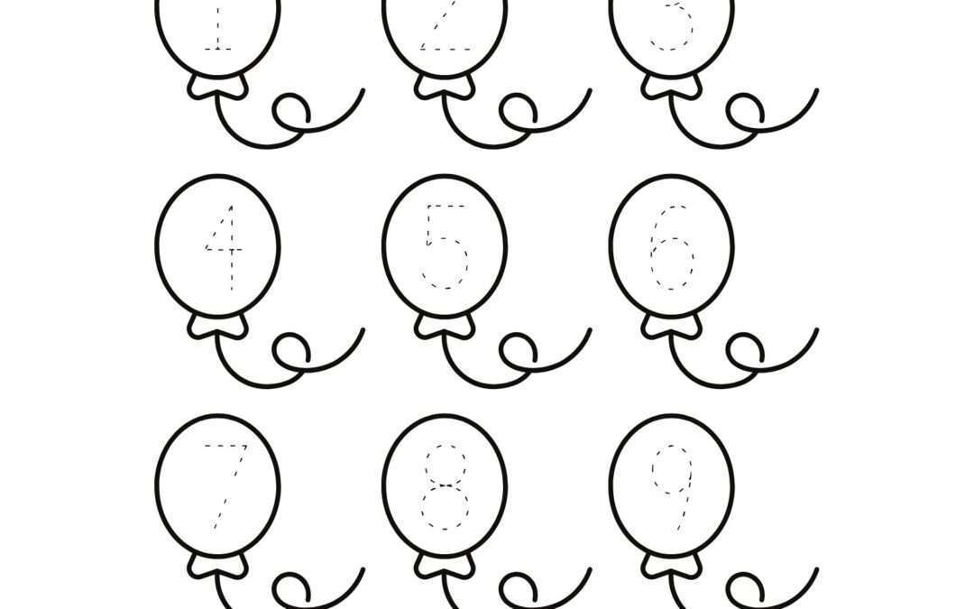 Kindergarten Number Sequence Worksheet – One to 10