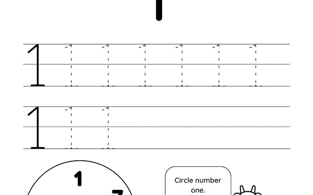 Recognition Practice 1 to Ten